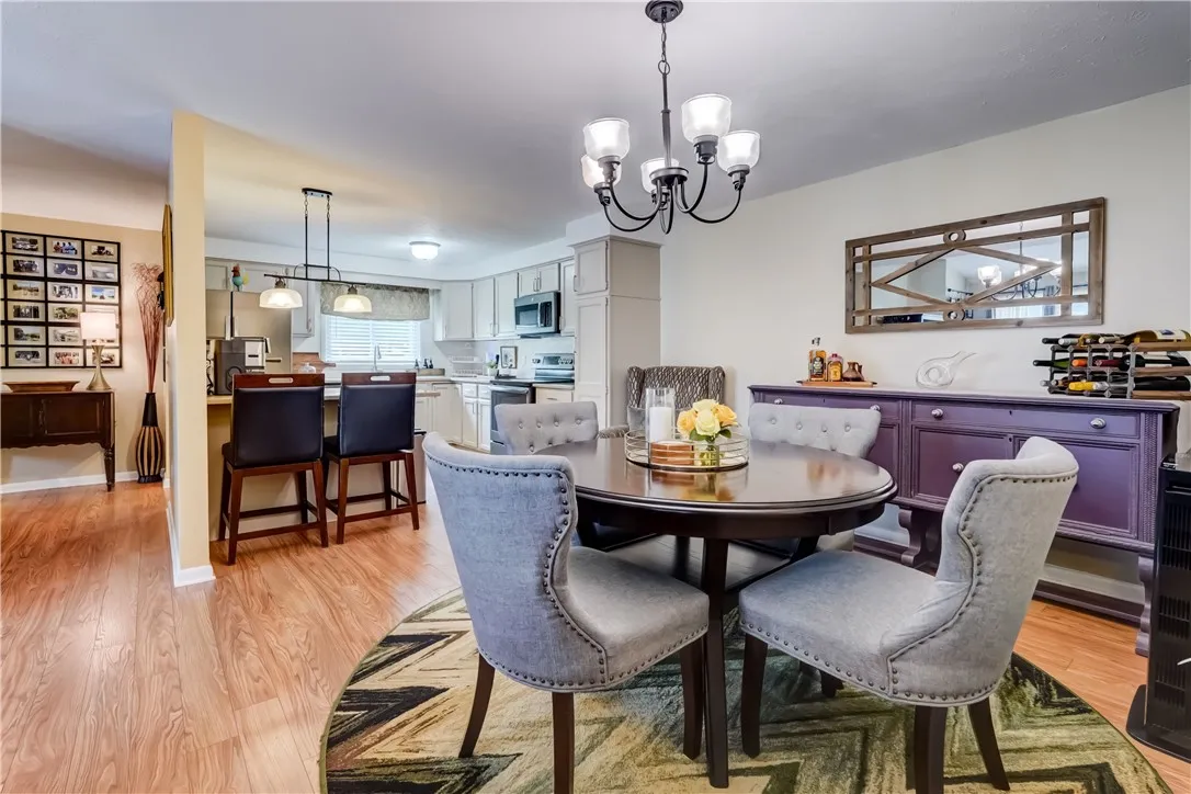 Open concept makes it easy to entertain
