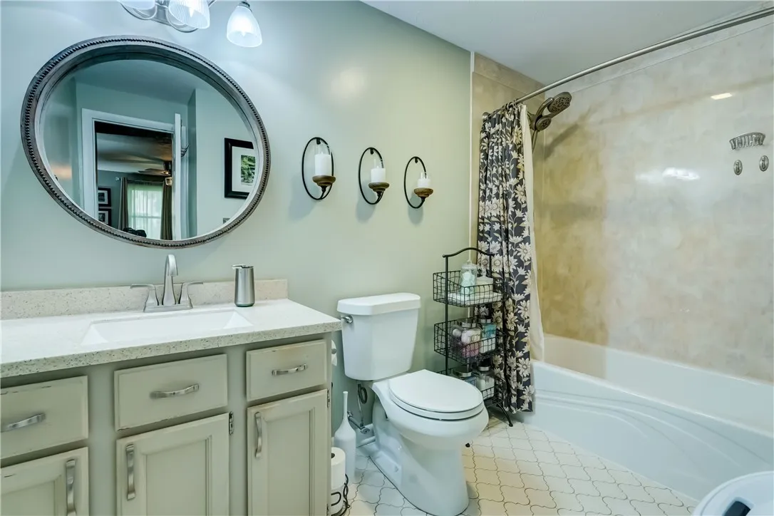 Primary full bathroom