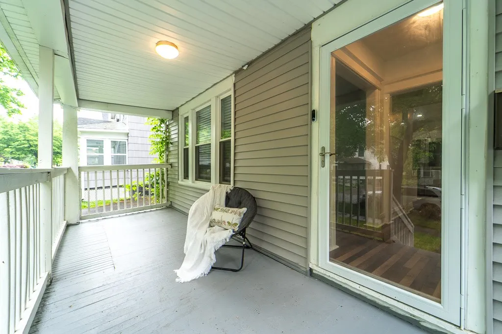 Warm and inviting, the front porch sets the tone with classic charm and space to unwind—perfect for morning coffee or greeting guests with a smile.