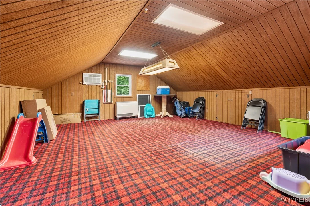 Finished room over garage