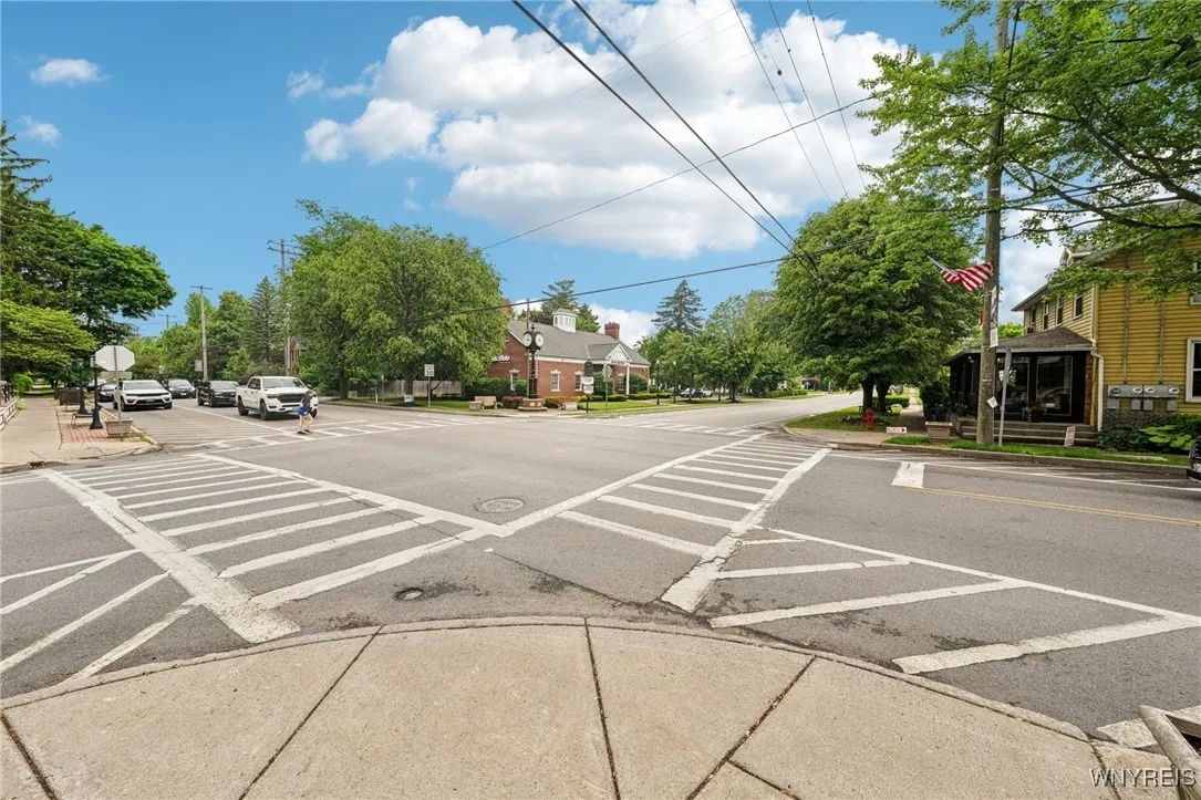 Four corners in Clarence Center