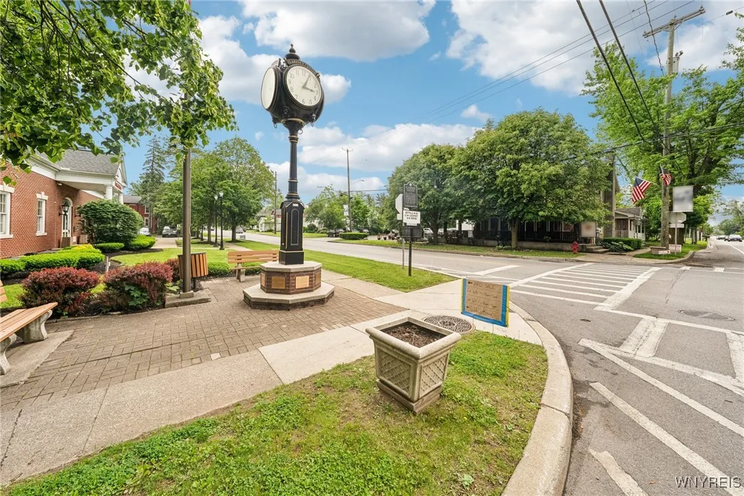 Four corners in Clarence Center