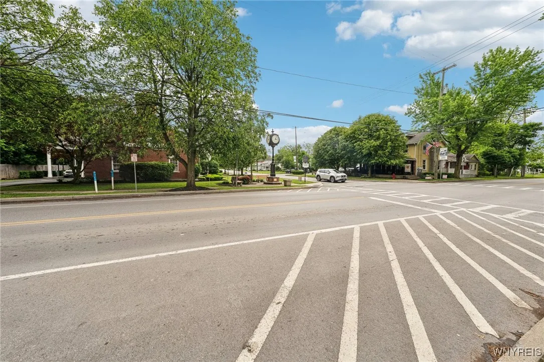 Four corners in Clarence Center