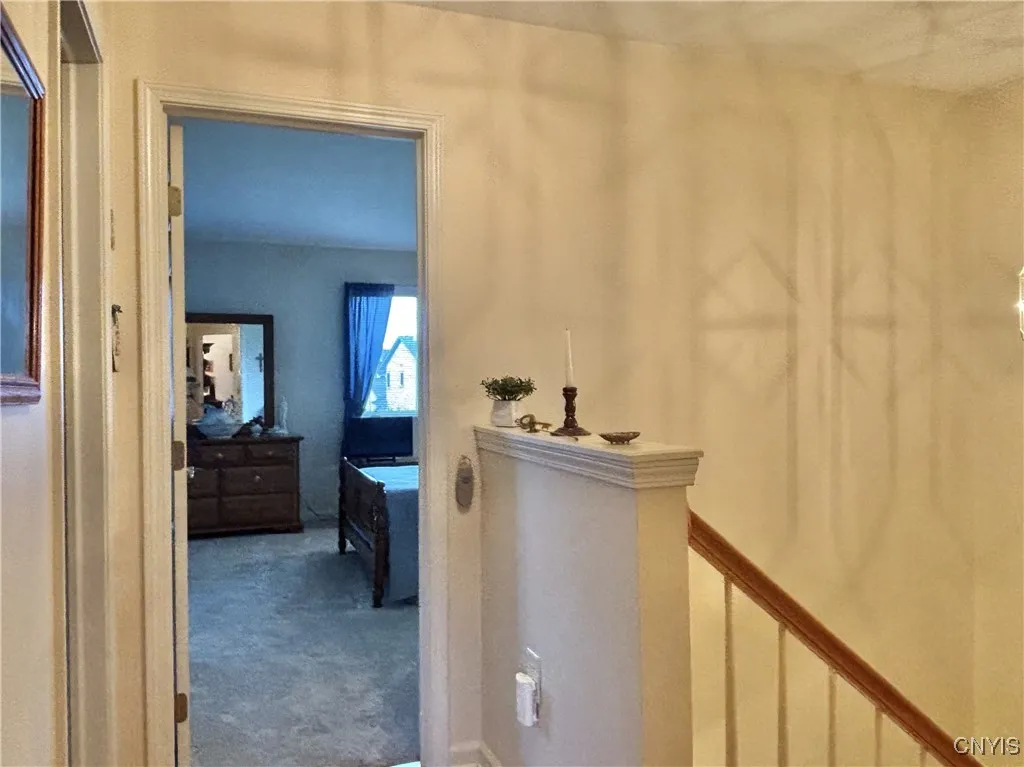 Second floor landing.  Primary bedroom is in the background.