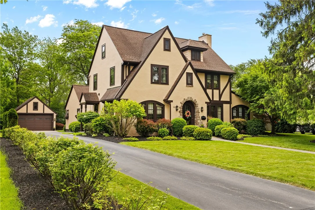 This Tudor style home has been meticulously maintained and brought back to its original glory.