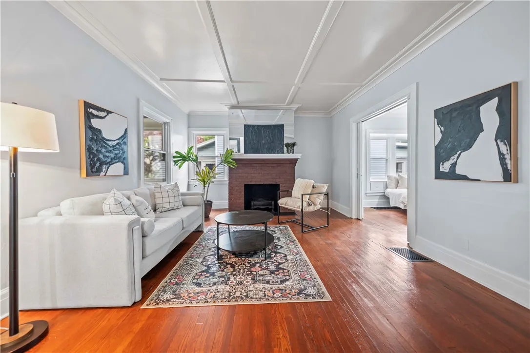 Lower unit Living Area