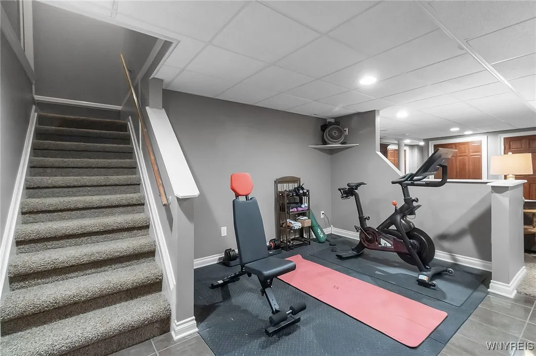 Lower Level stairs to garage