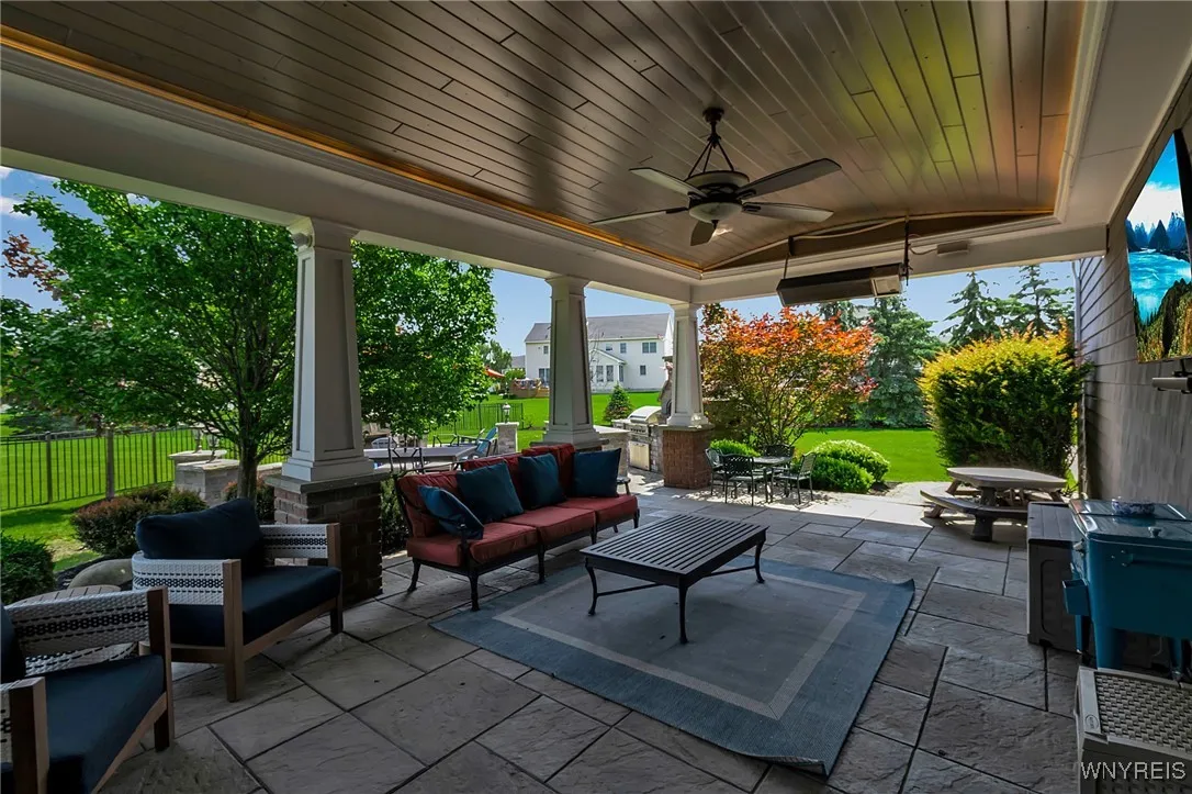 Outdoor covered patio