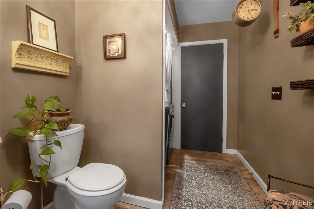 1st floor half bath