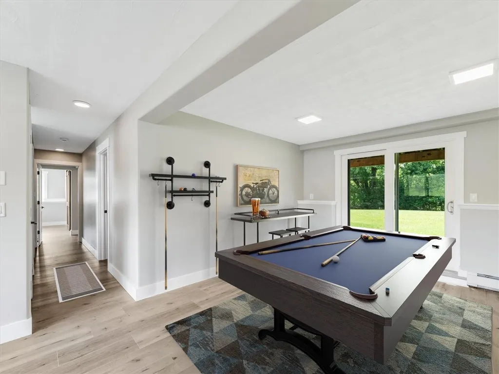 Lower Level Staged Living Area