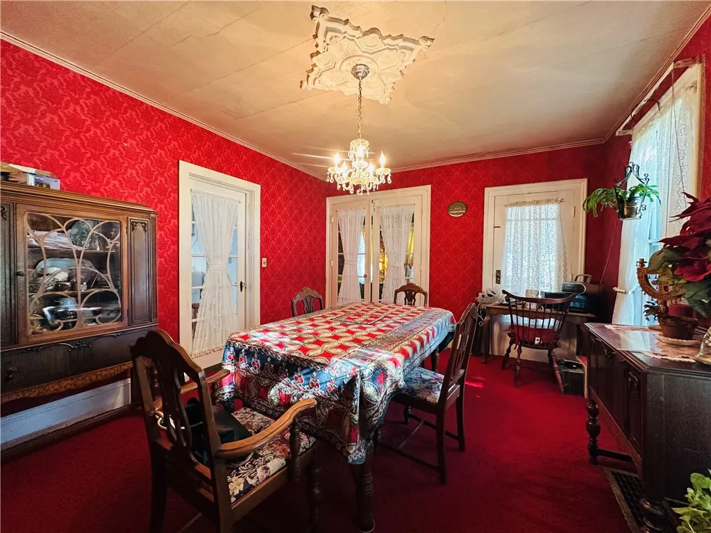 Unit 1 - Dining Room - French doors