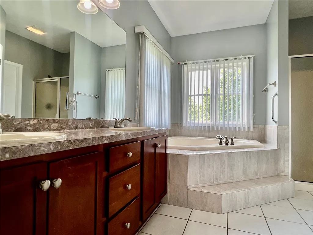Owners Bathroom with Heart Shaped Soaking tub