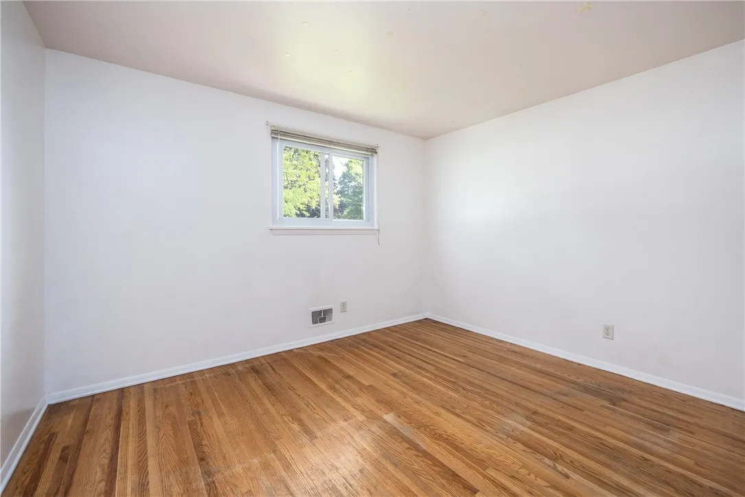 All bedrooms have double closets and hardwood floors