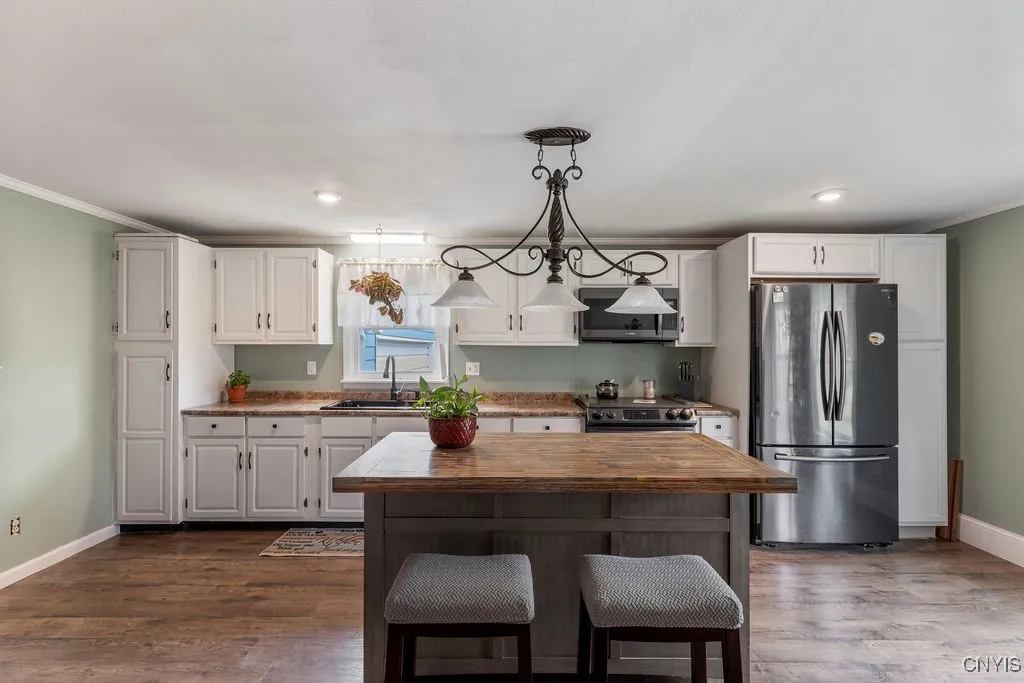 Plenty of cabinetry and newer fridge and stove