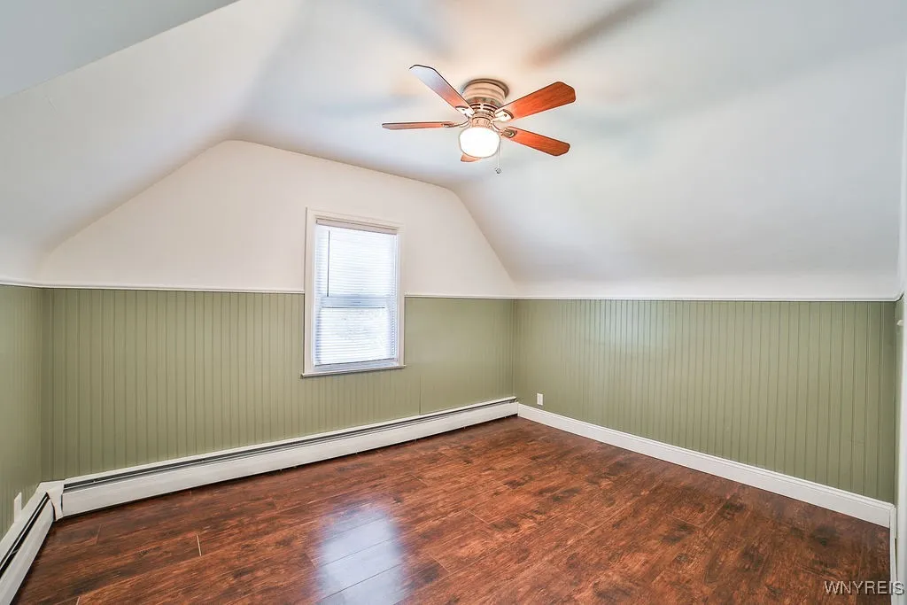 Ceiling fans in all bedrooms.