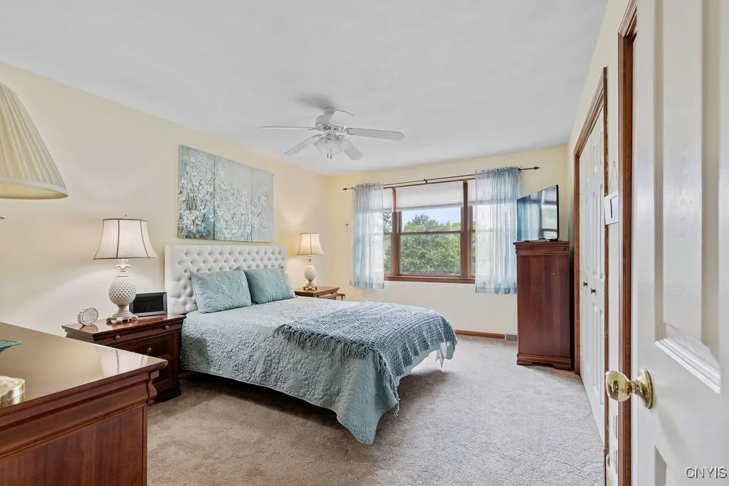 Spacious Primary bedroom fit for a king!