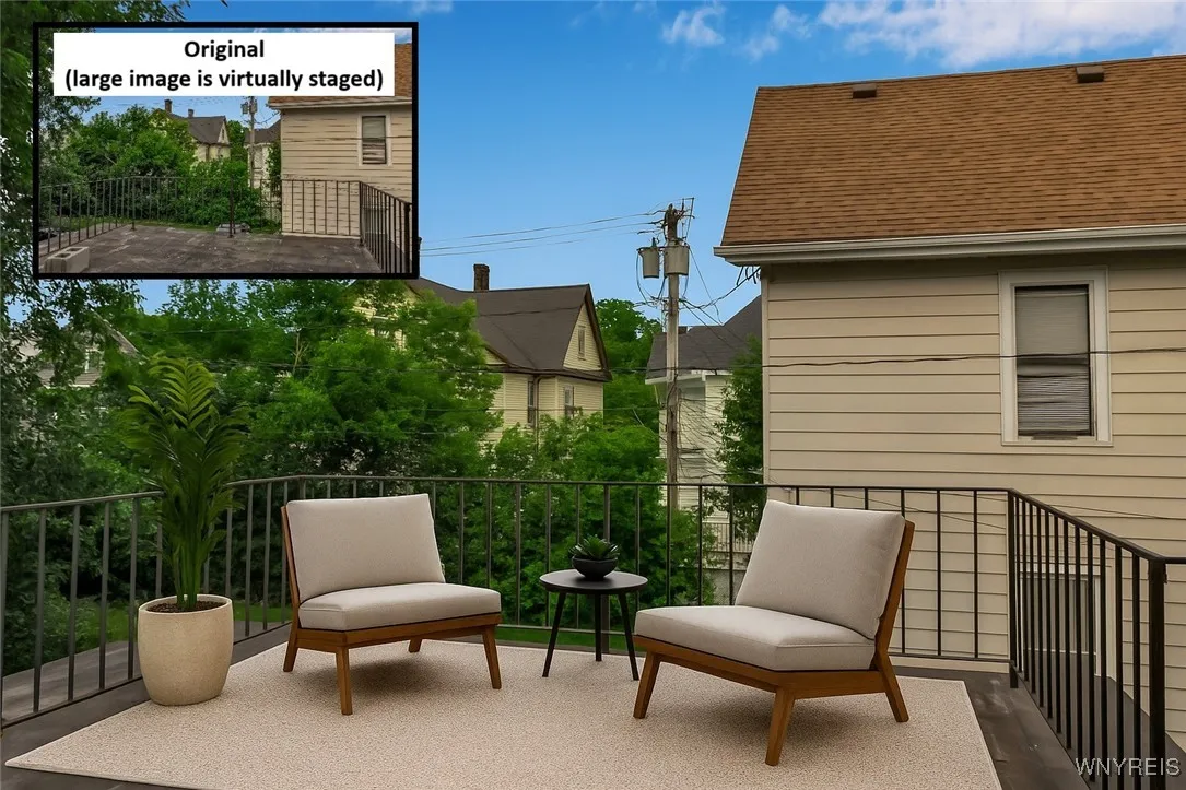64 Sagamore - Balcony (2nd Floor) - Virtually Staged