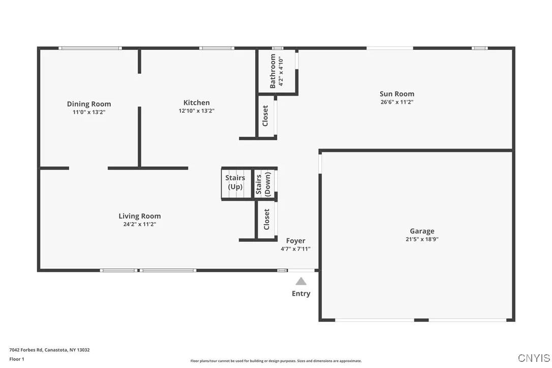 7042 Forbes Road, Lenox, New York 13032, Lenox, New York 13032, 3 Bedrooms Bedrooms, 8 Rooms Rooms,1 BathroomBathrooms,Residential,For Sale,7042 Forbes Road, Lenox, New York 13032,S1614233