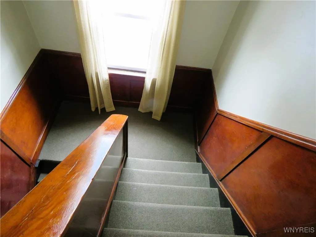Stairway to Upstairs Bedrooms & Family Room