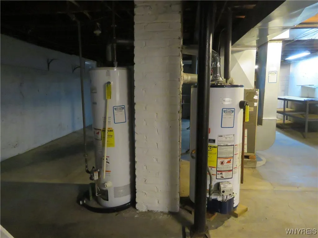 Two (2) Hot Water Tanks. One for each floor