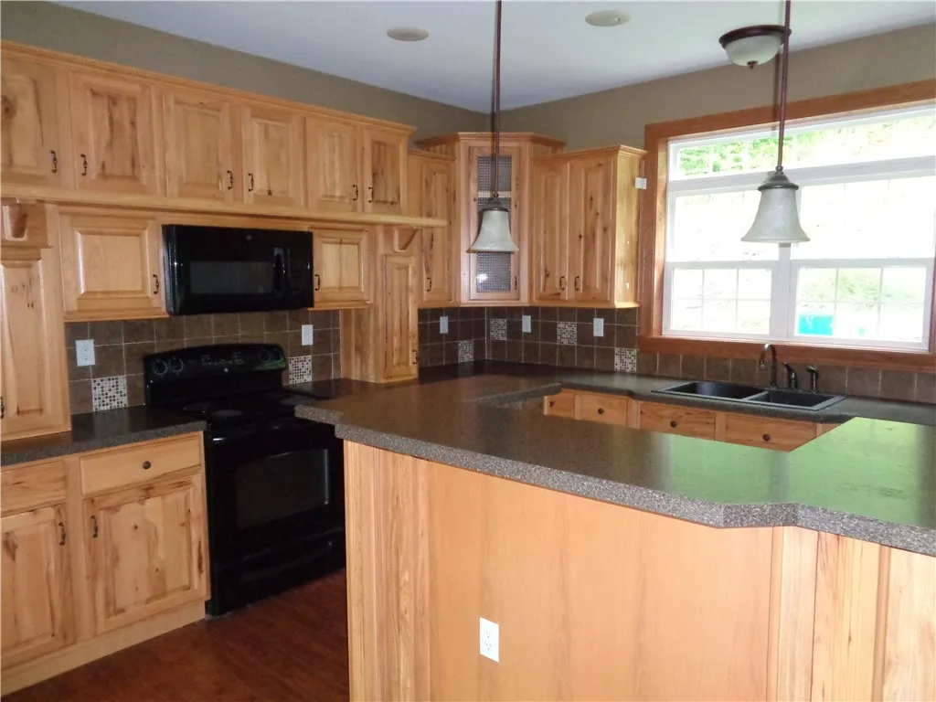 Kitchen View of Island