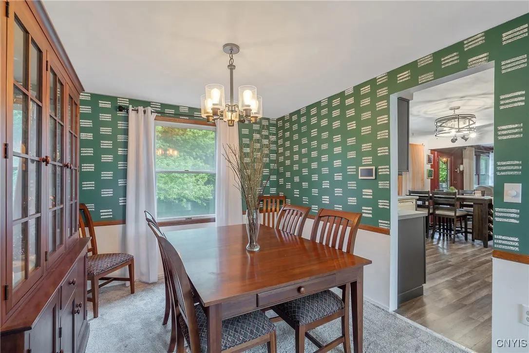 Formal Dining Room leads to the Kitchen