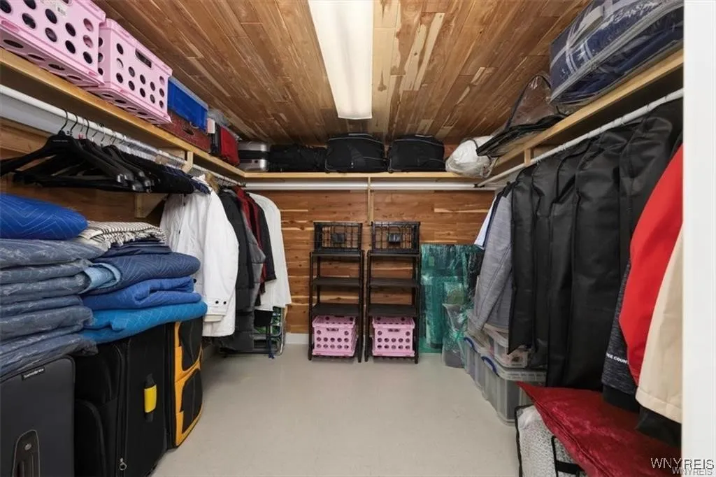 Cedar Closet in Basement