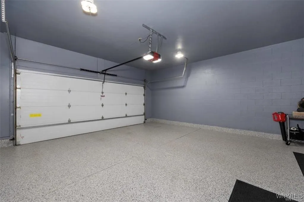 2 Car Garage with Beautiful New Flooring