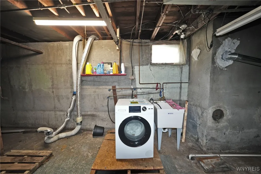 washer not included