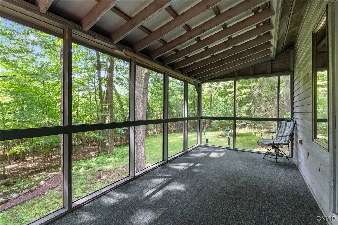SCREENED PORCH OFF LIVING ROOM
