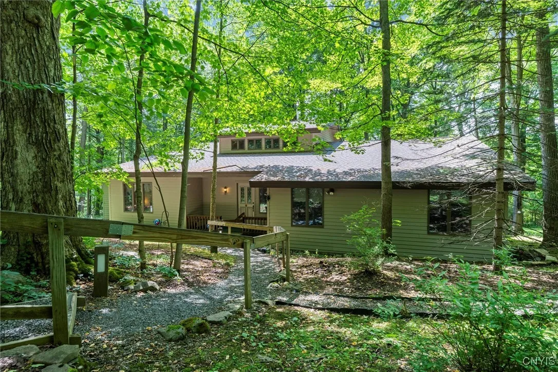 FRONT OF HOME WITH WALKWAY