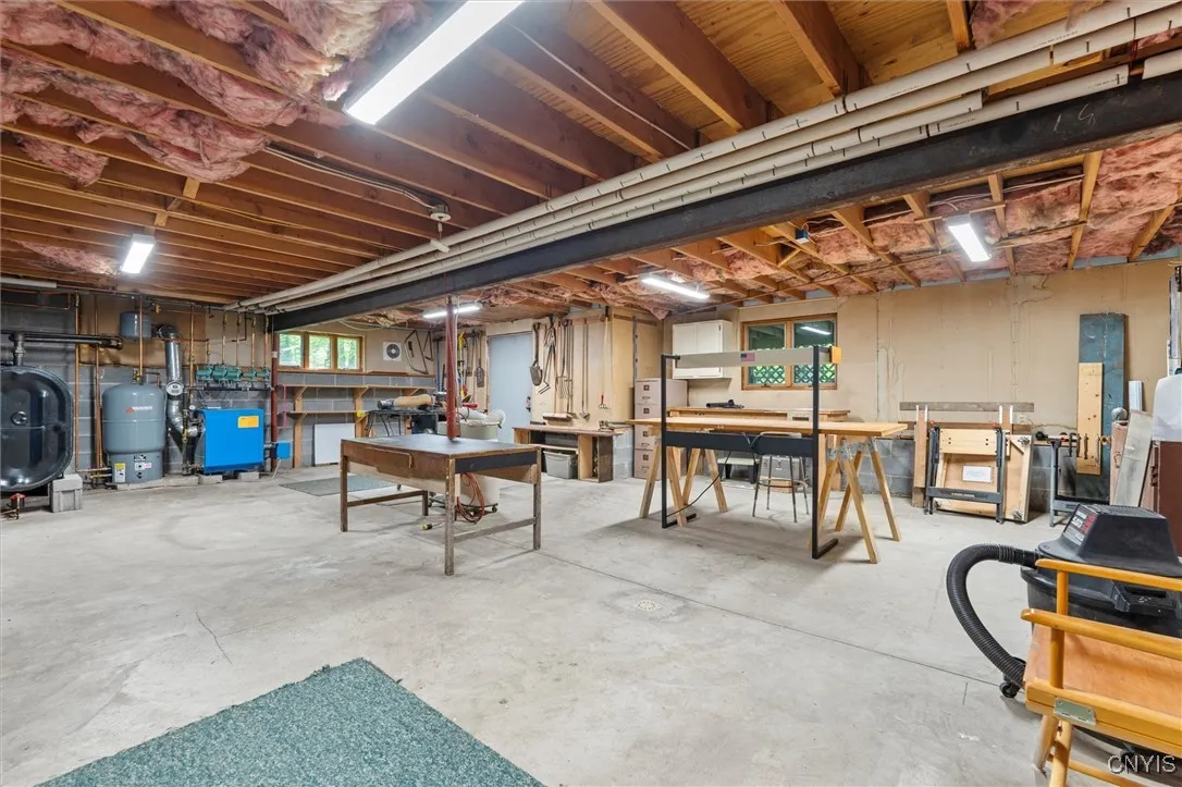 WALK OUT BASEMENT WITH WORKSHOP