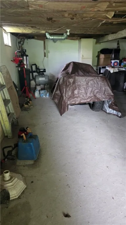 outside basement
