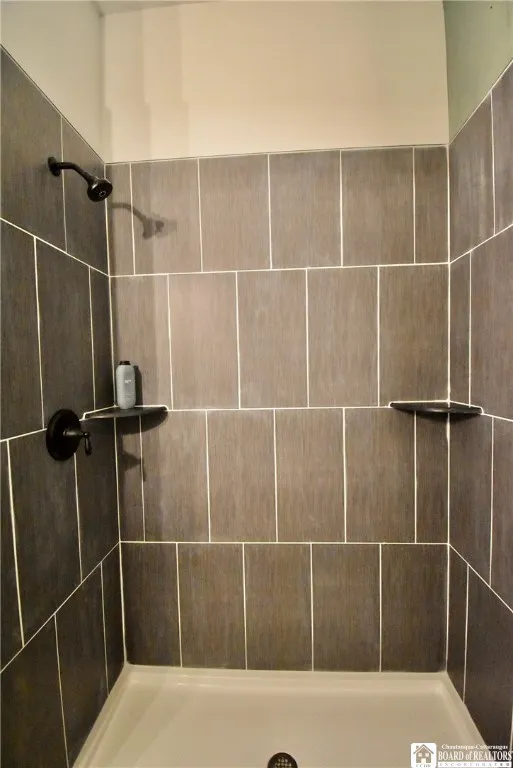 First floor full bath walk in shower
