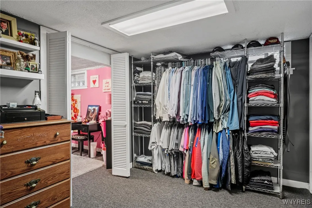 Finished Basement Storage Space