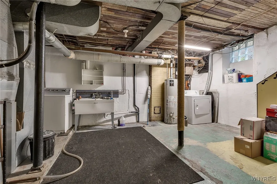 Right unit basement