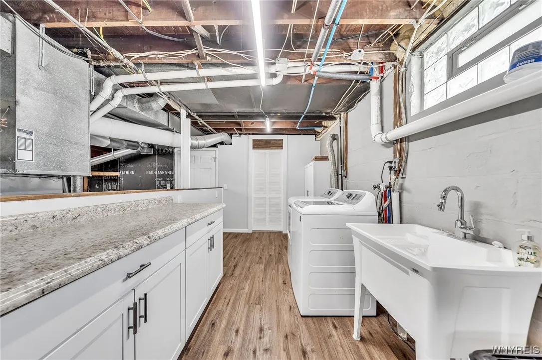 Laundry area