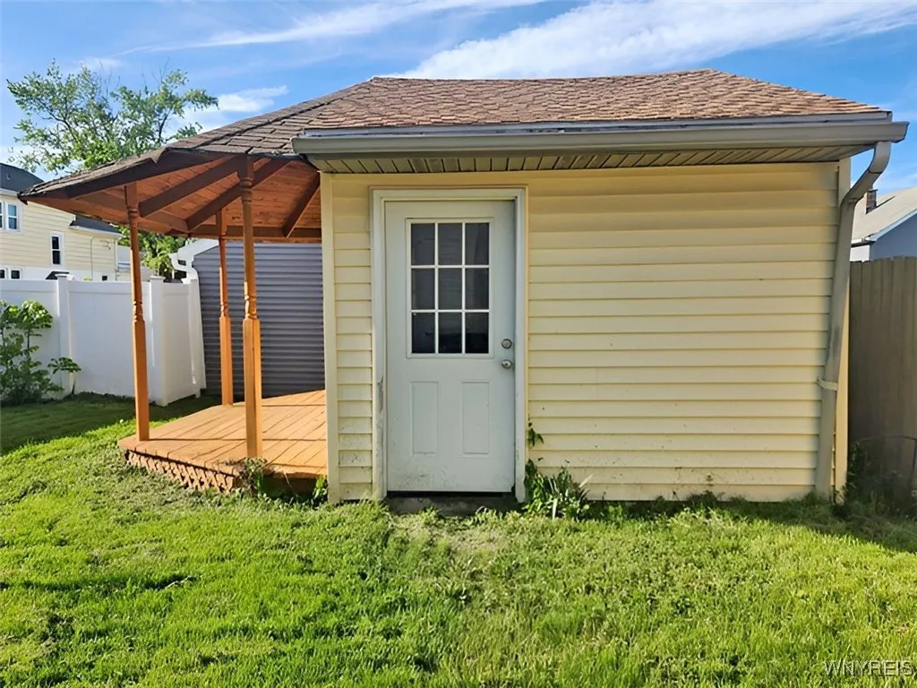 rear shed