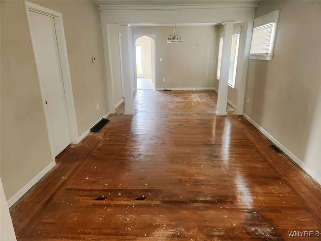 living room & DR