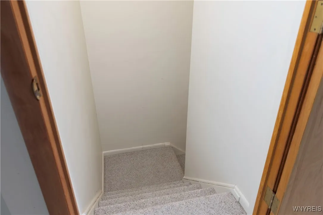 Staircase to outside from Bonus Room