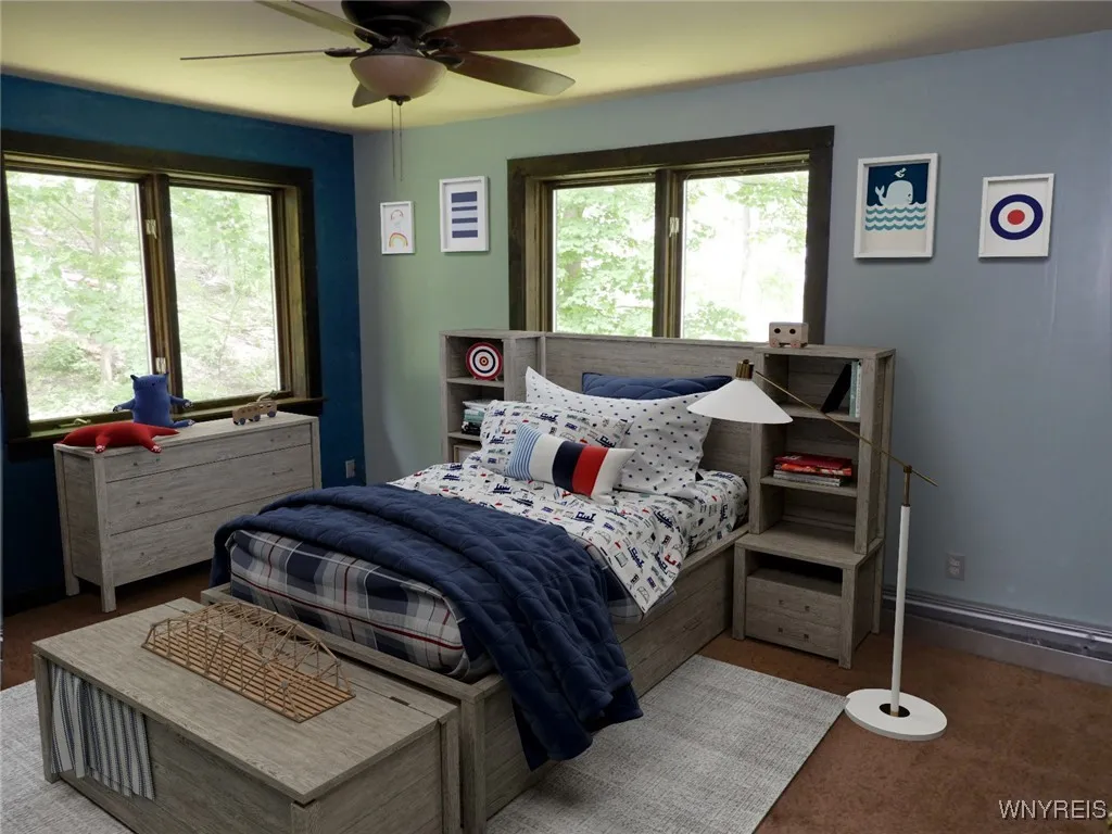 Staged: bdrm 3 of 4. 2nd flr.