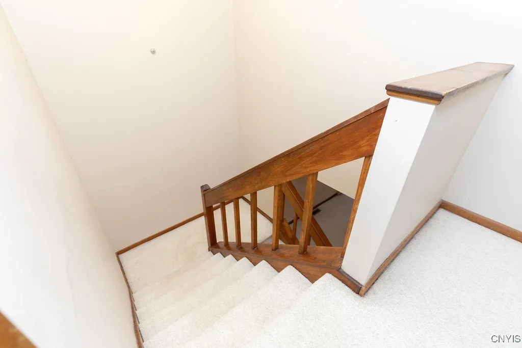 Stairs leading to the second floor!