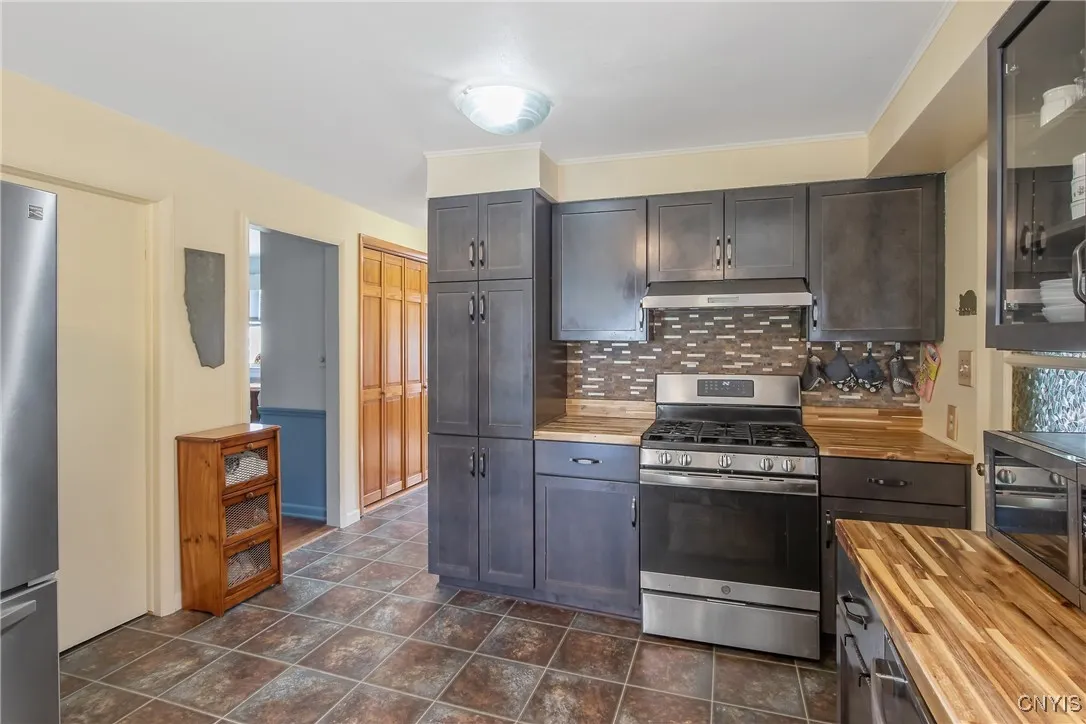 Pantries and cupboard space abound!
