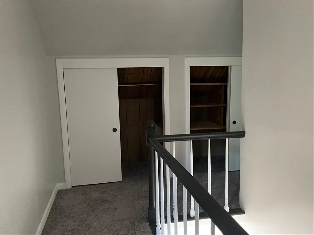 Huge hallway closets