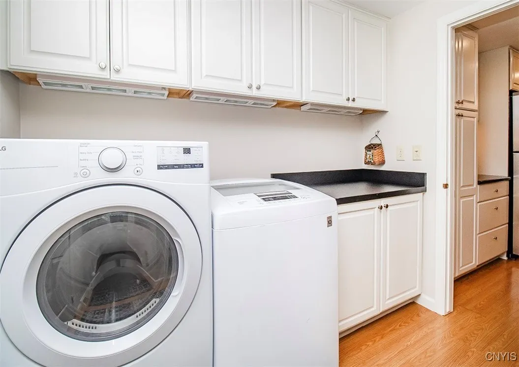 bright spacious first floor laundry room...