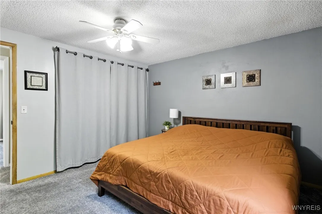 This home has central air but also a ceiling fan if you prefer.