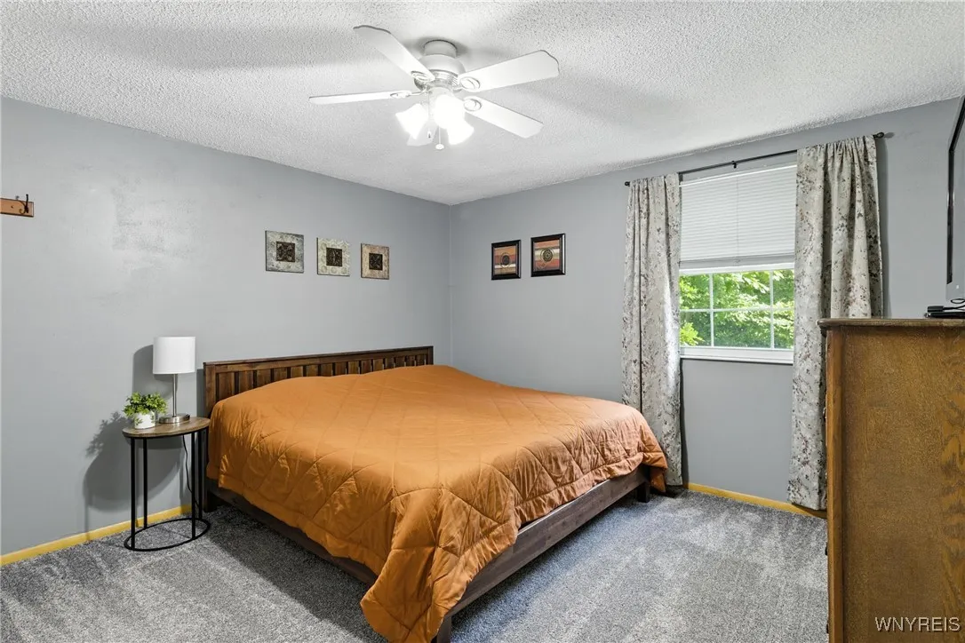 Master bedroom fits king bed!