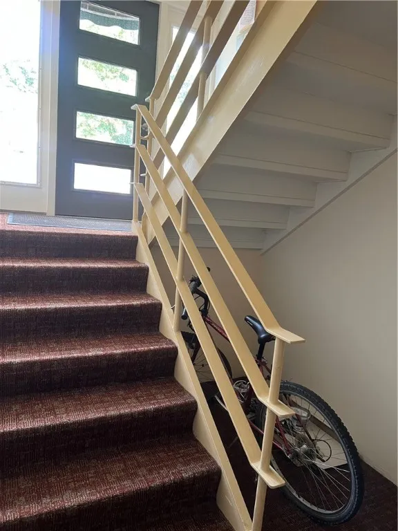 Amazon package delivery inside entry
