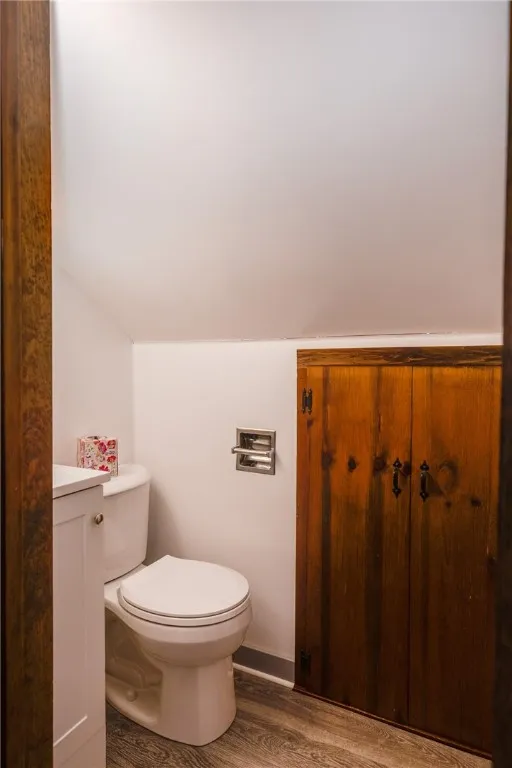 The cutest little half bath ever!