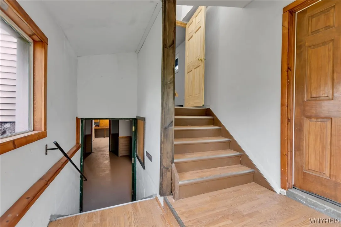 Attached garage access